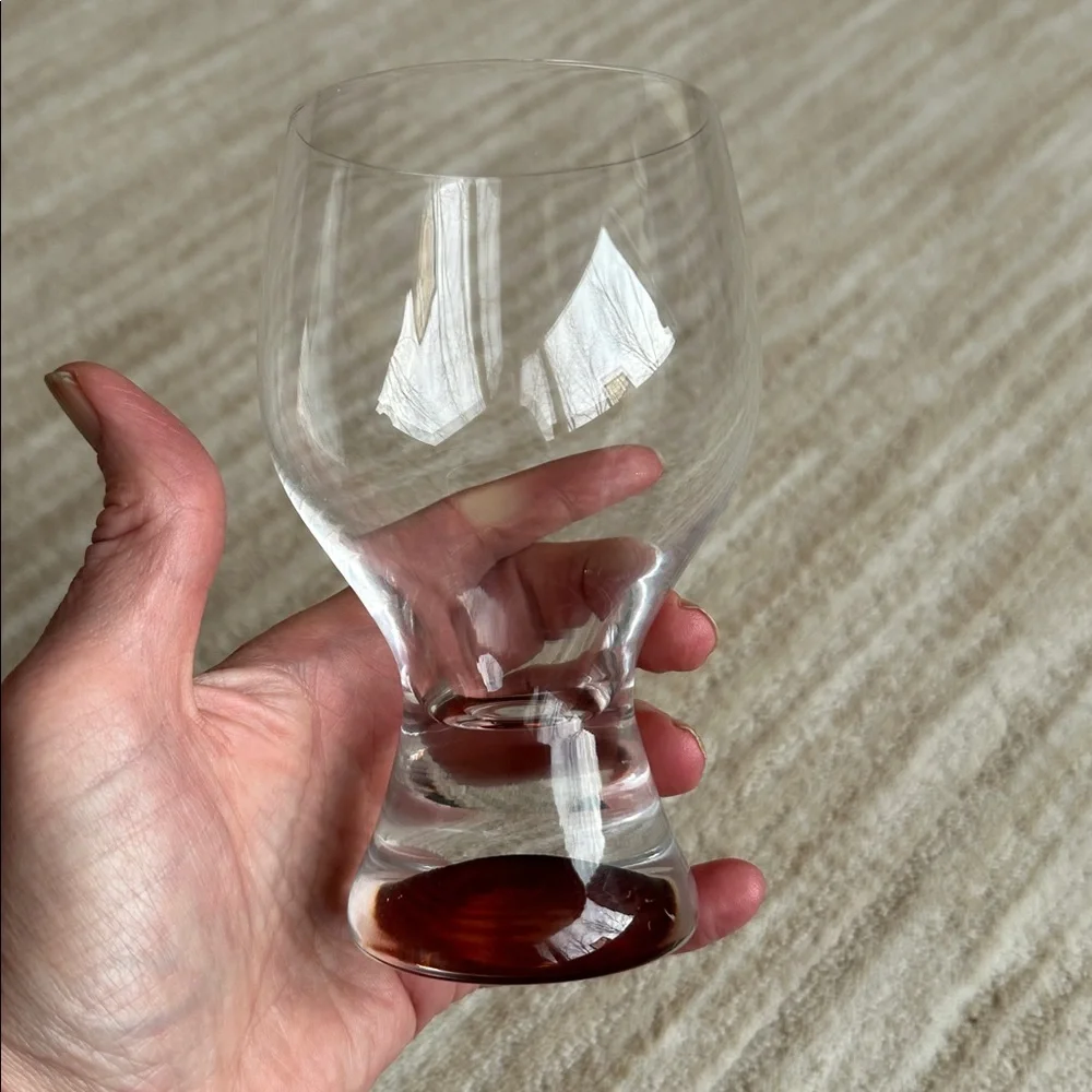 Vintage Set of 4 Colony Calypso Multi Color Drinking Glasses - Cocktail Tumblers
